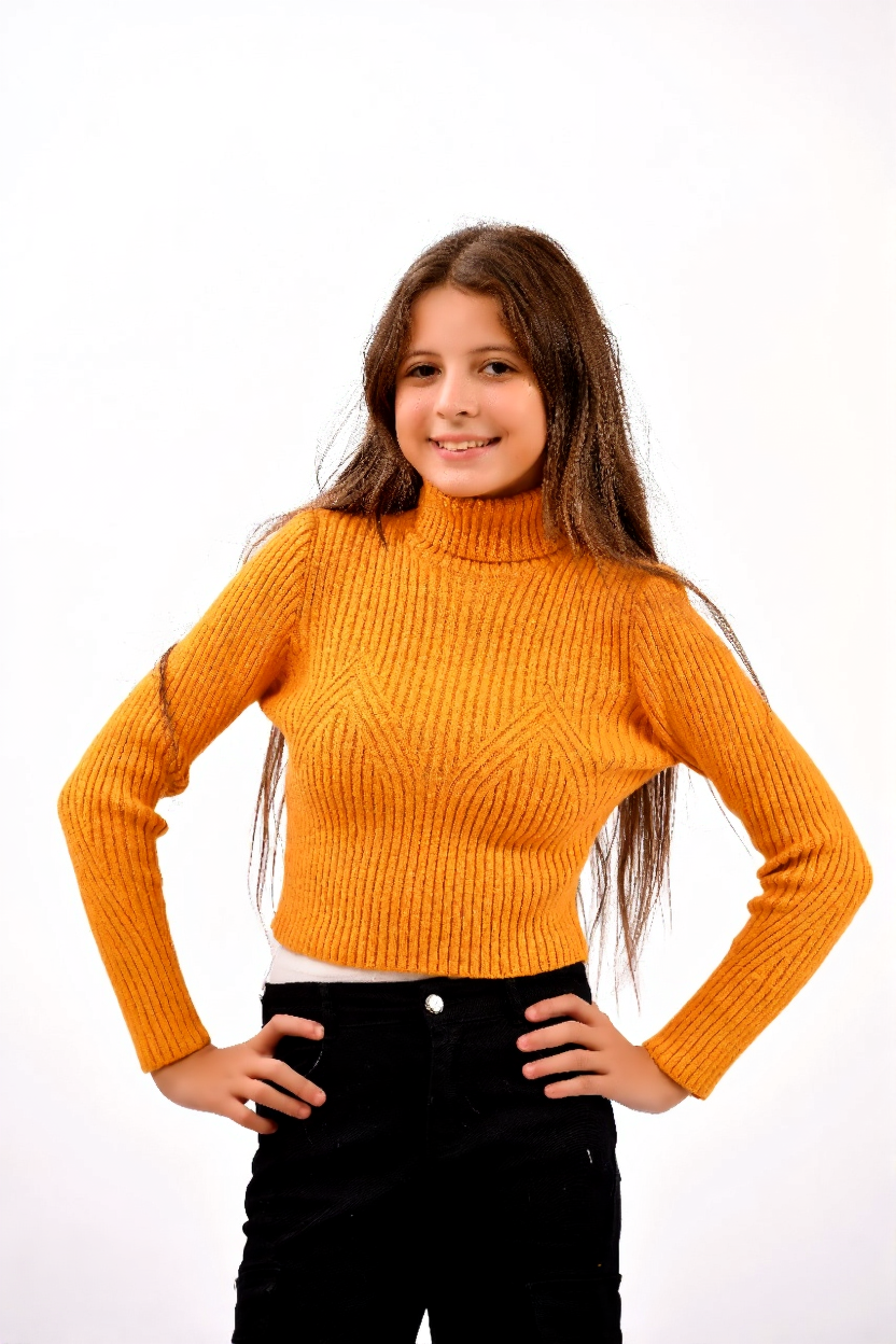 soft knit cozy ribbed turtleneck winter top