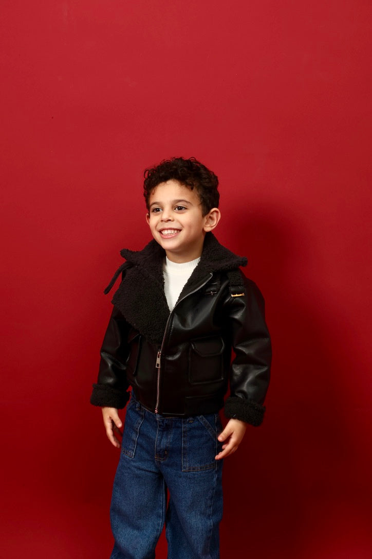 inner lining leather jacket