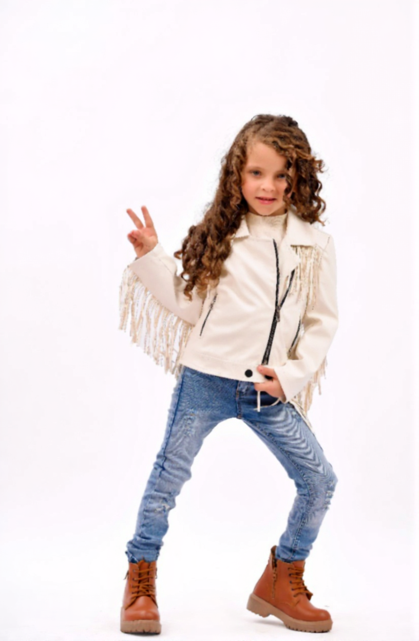 fringe moto jacket