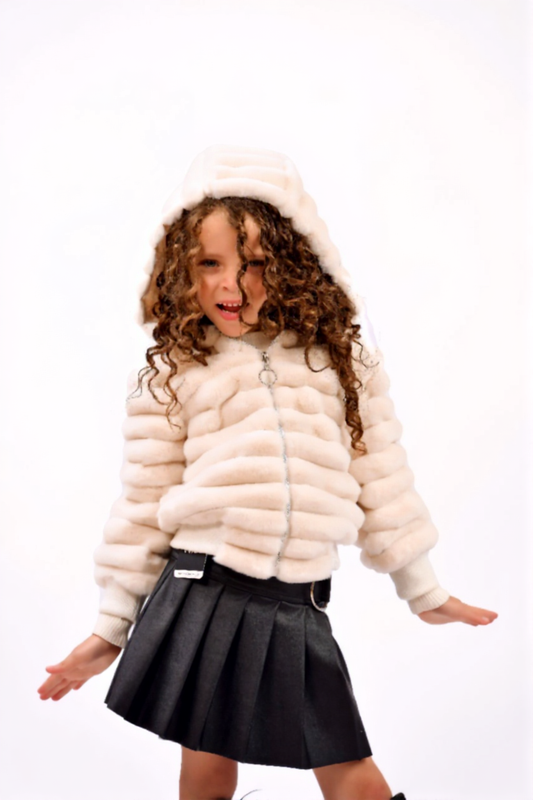 trendy leopard details jacket
