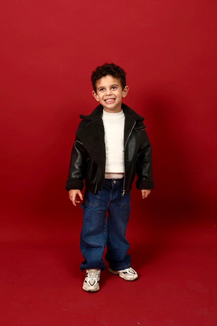 inner lining leather jacket