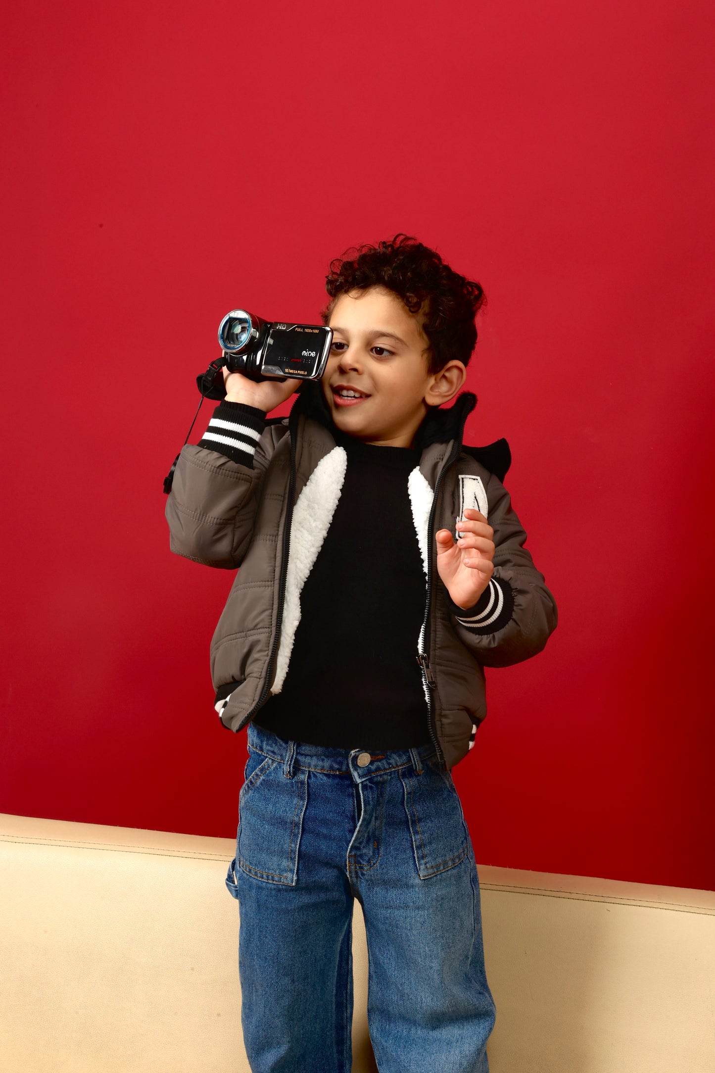 waterproof jacket with a soft inner lining