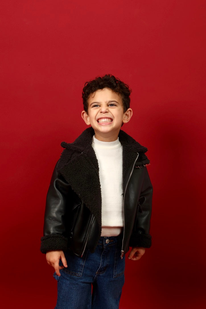 inner lining leather jacket