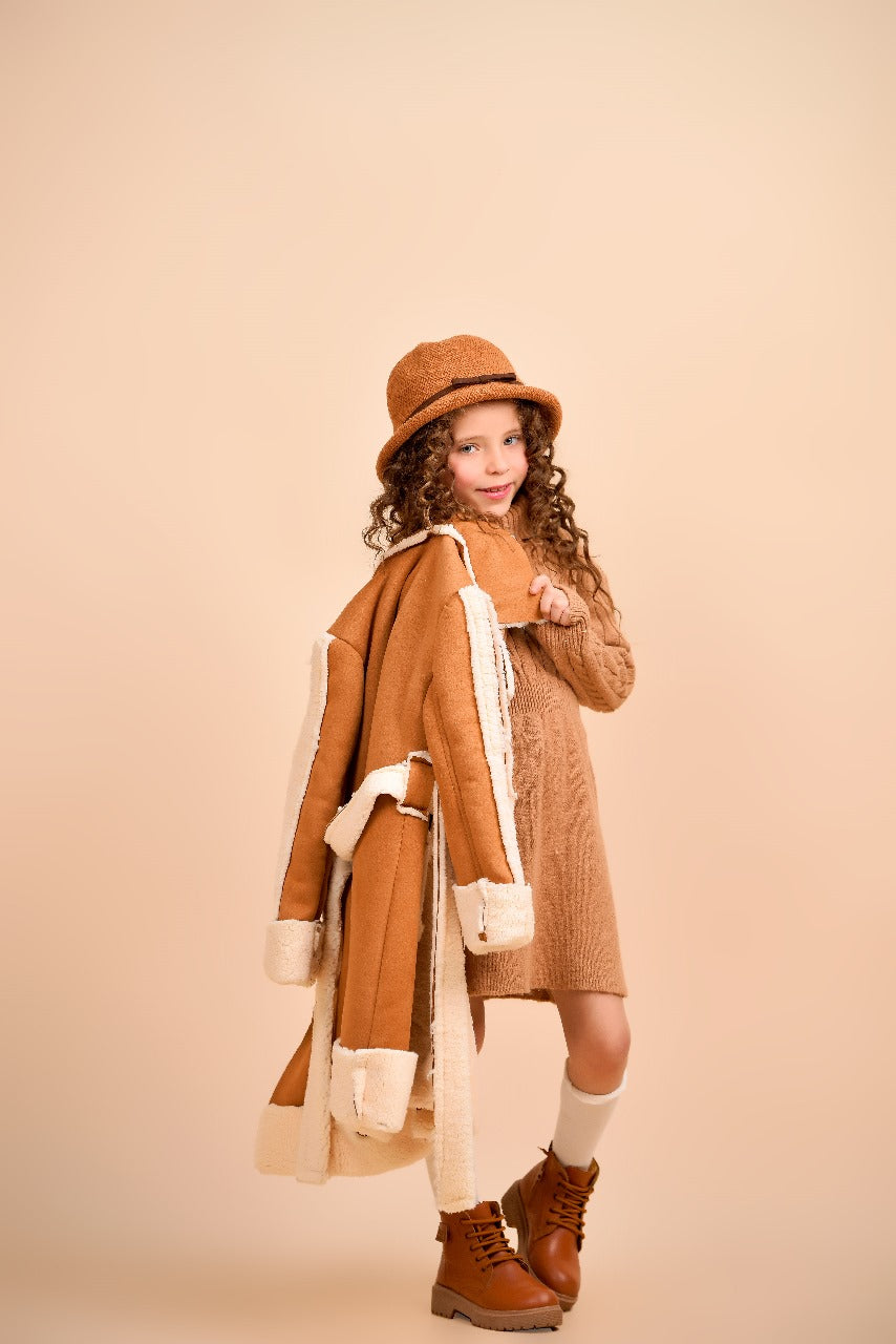 lining and trim fur coat