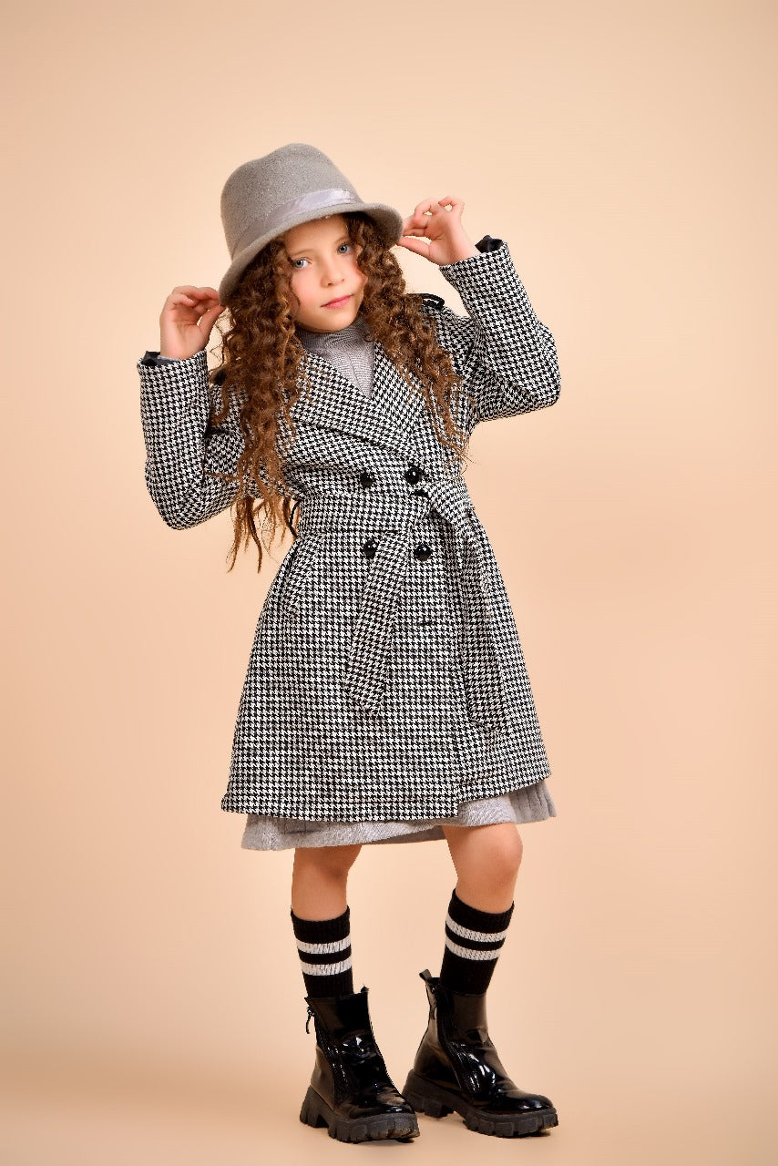 houndstooth coat