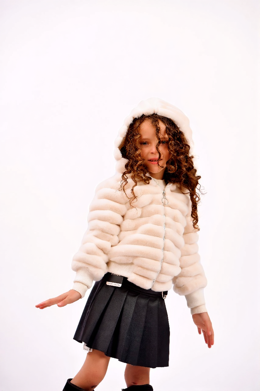 trendy leopard details jacket